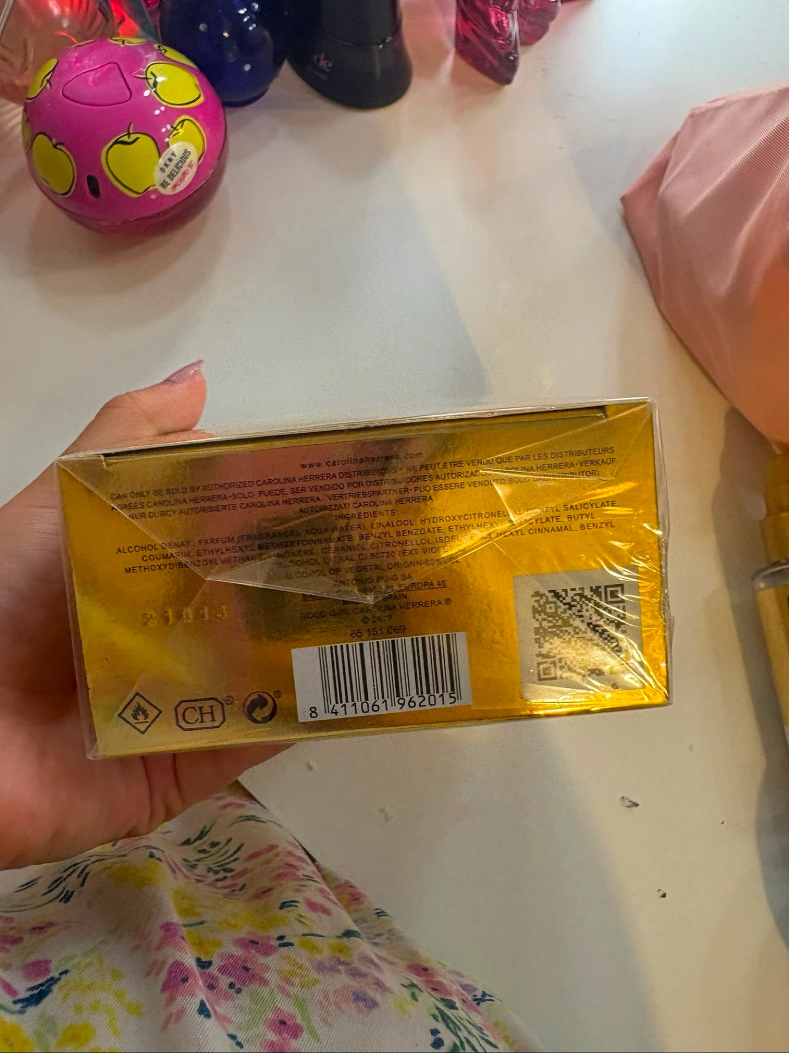 Perfume sapato dourado  – photo 2